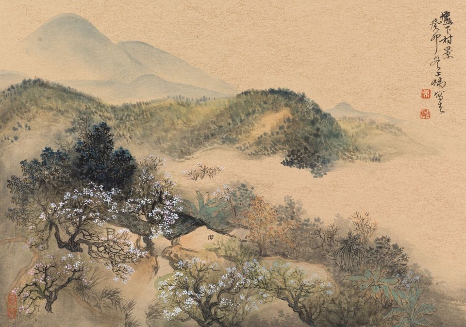 守正创新!"丽典新声——吴上炜中国画展"亮相文化潮汕博览园