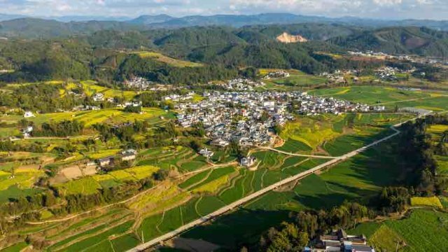 有一种叫云南的生活|绚丽如画!昌宁油菜花花开成海_腾讯新闻