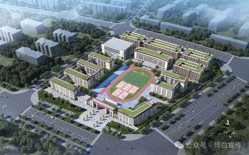 博白县第十高级中学效果图.