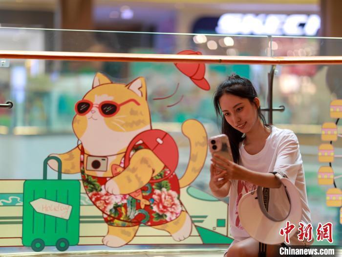 新国潮"御猫家族"ip艺术展在沈阳举办