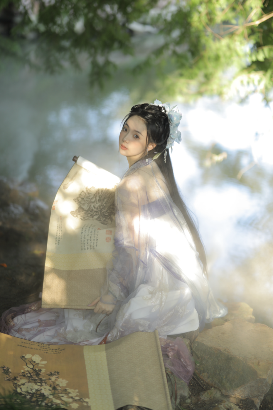 袁珂|夏日古风写真上线,拥抱悠悠夏日