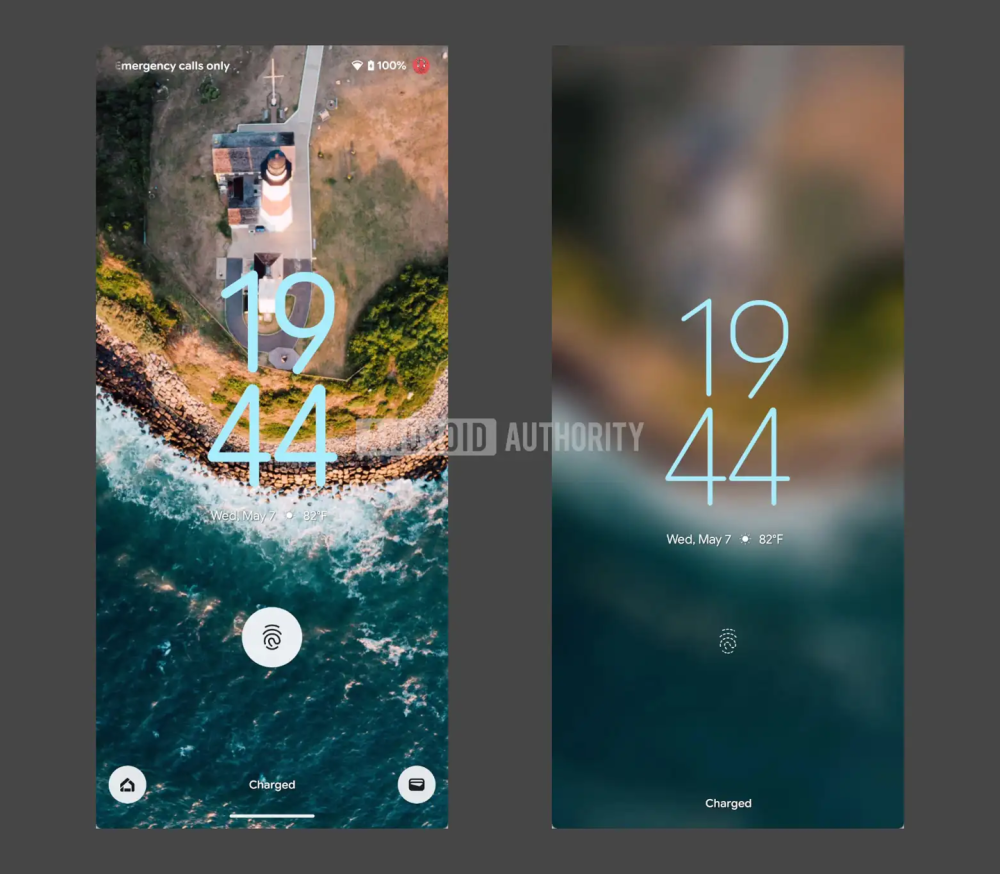 谷歌安卓ambient AOD 功能曝光，息屏常显模糊化锁屏壁纸-腾讯新闻