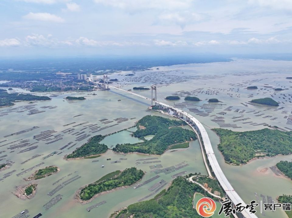 广西灵山县平陆运河图片