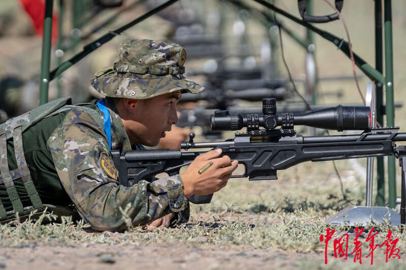 锋刃2023国际狙击手射击竞赛在乌鲁木齐开幕