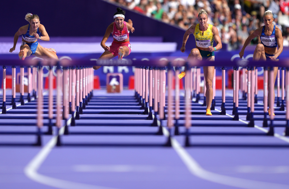 巴黎奥运会丨田径——女子100米栏赛况(7)