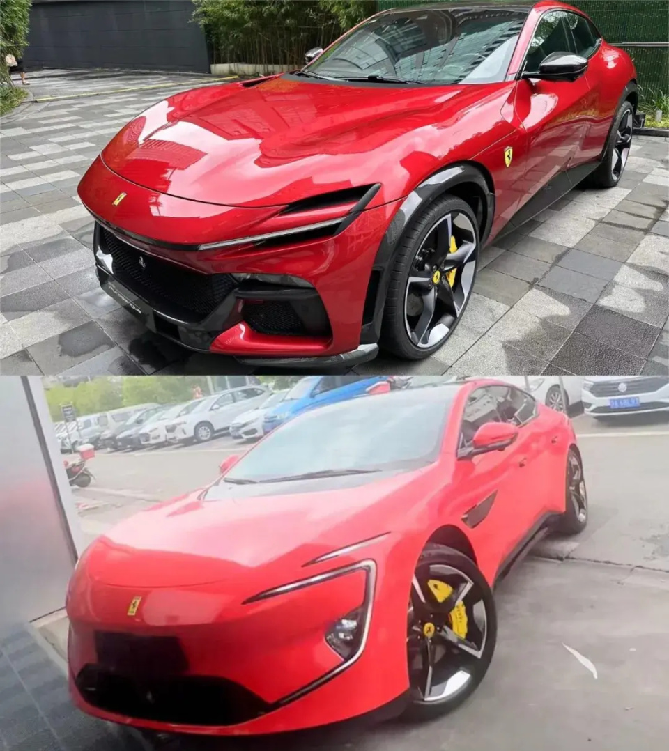 法拉利电动suv在国内上路了?原来是民间大神的"阿维法"