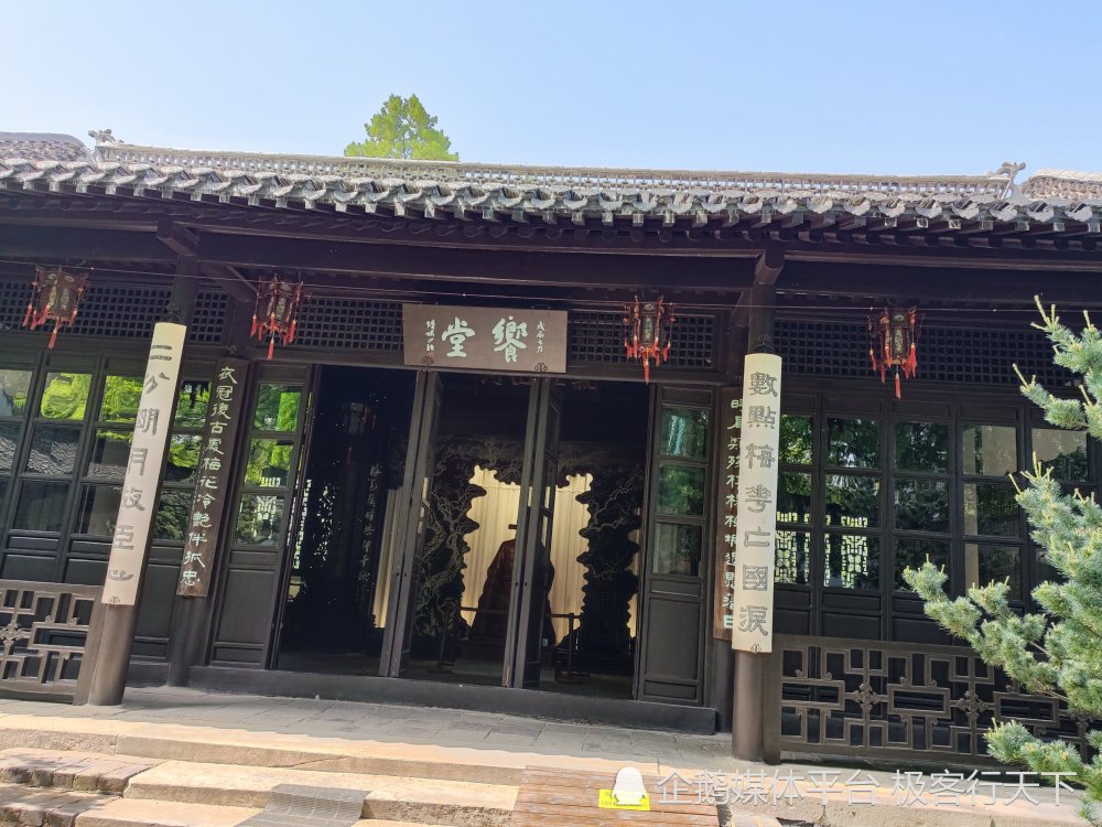 史可法祠园中藏着这位抗清名将衣冠冢曾经的敌人为其修造祠堂