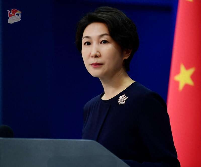 外交部发言人毛宁.