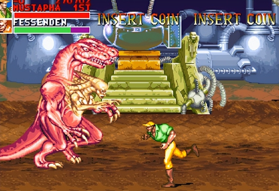 街机《恐龙快打》里的八个boss,当初你最怕哪一个?_腾讯新闻