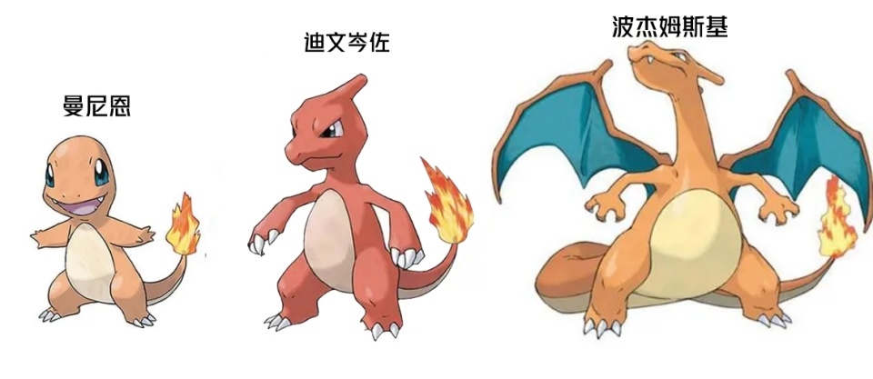 金州小火龙进化路线图