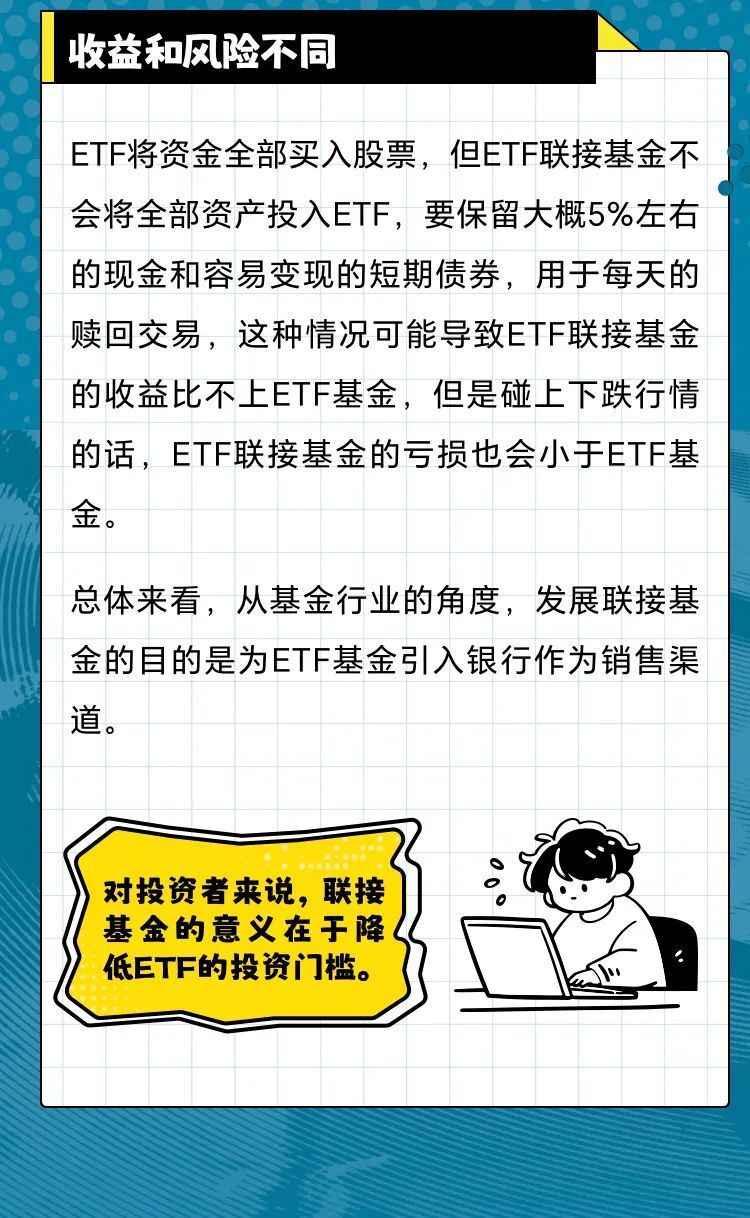 ETF与ETF联接基金有什么不一样？-腾讯新闻