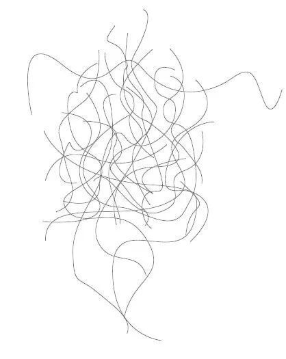 ps点线化人像特效