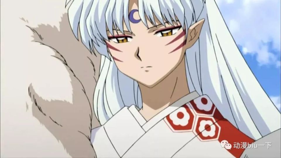 犬夜叉的母亲是人类的公主十六夜,而杀生丸的母亲则是大妖凌月仙姬,在