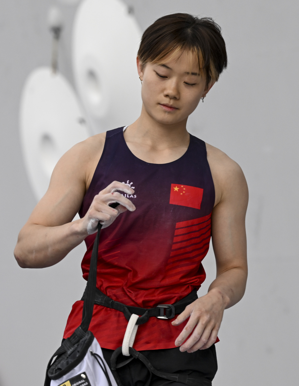 攀岩——奥运会资格系列赛上海站:骆知鹭获女子两项全能第七