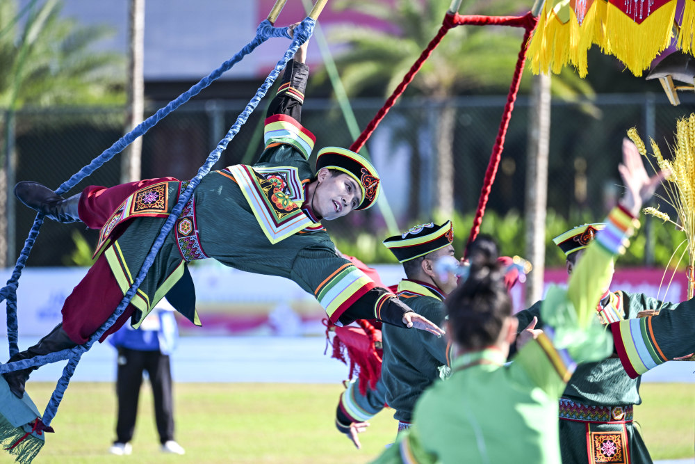 第十二届全国少数民族传统体育运动会表演项目