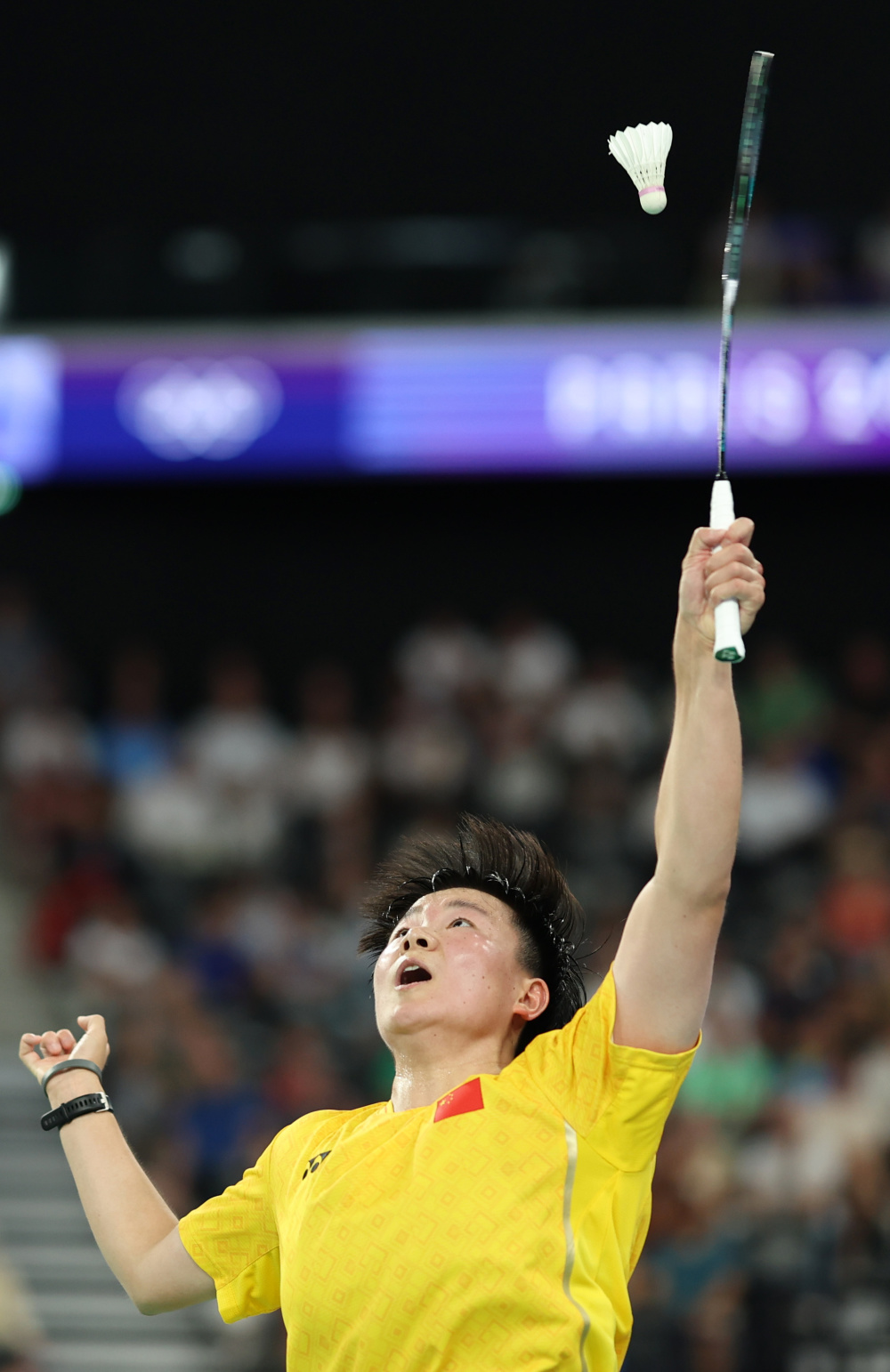 巴黎奥运会 | 羽毛球——女单四分之一决赛:何冰娇胜陈雨菲(2)