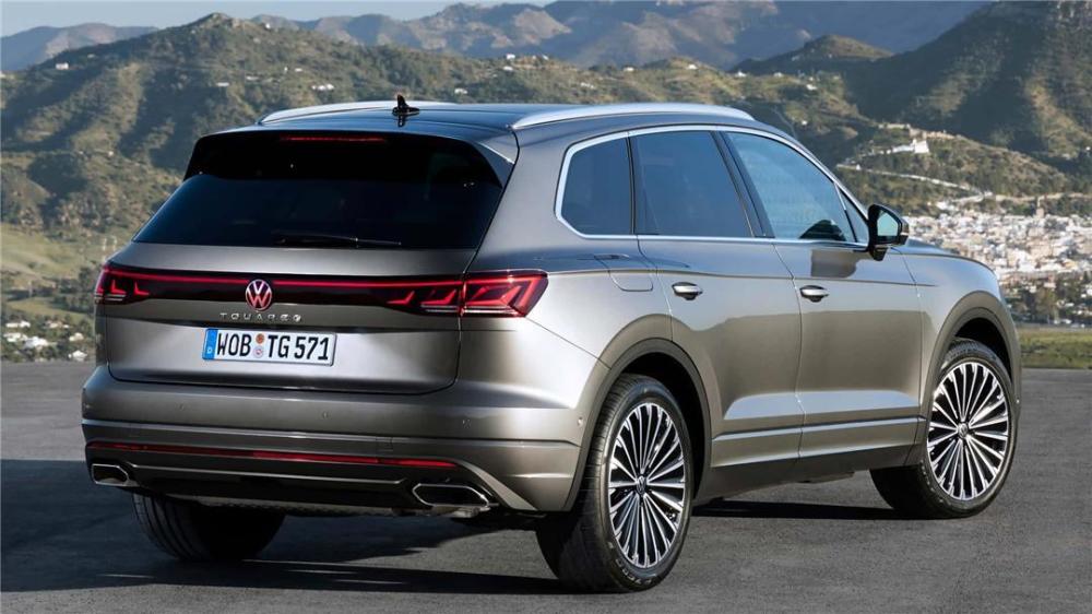 新风格大家都很熟大众新款途锐官图来了插混成必增的选项