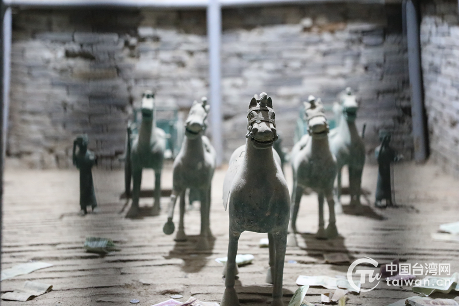 两岸媒体探访"铜奔马"出土地 跟随古迹探寻中华文明