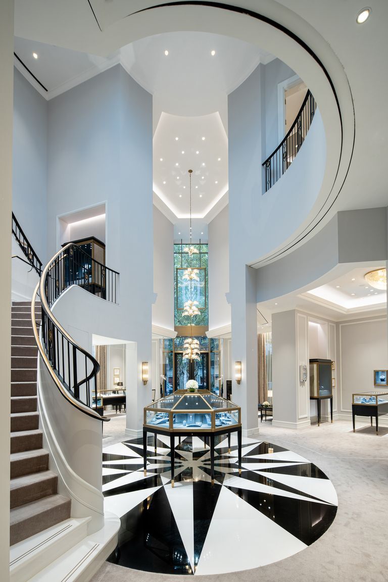 海瑞温斯顿上海新天地品牌旗舰馆璀璨回归_腾讯新闻