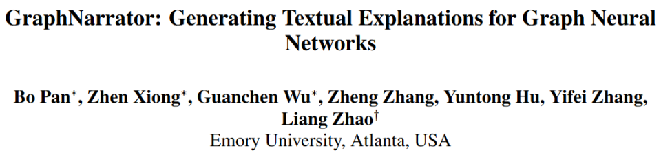 GraphNarrator问世！图神经网络决策过程不再神秘？