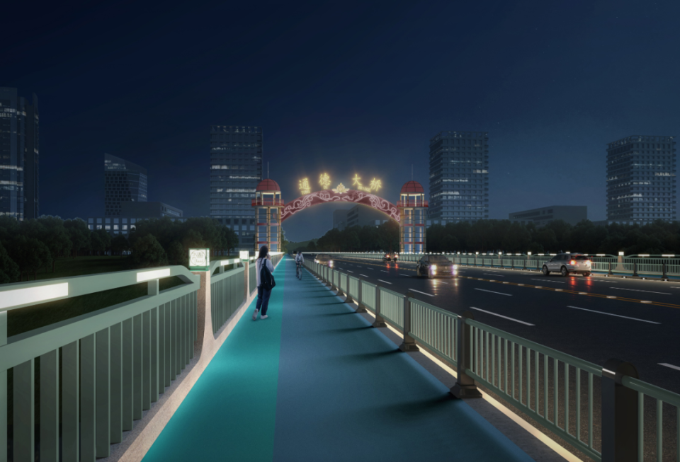 通德大桥施工公告