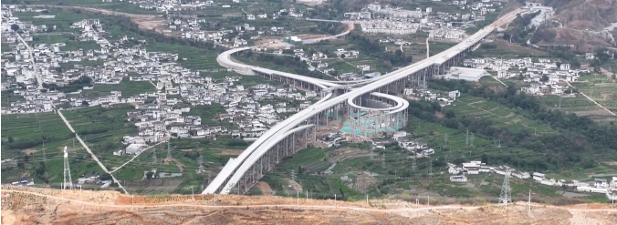 宜攀高速宁南境内通车段土建任务即将完工!