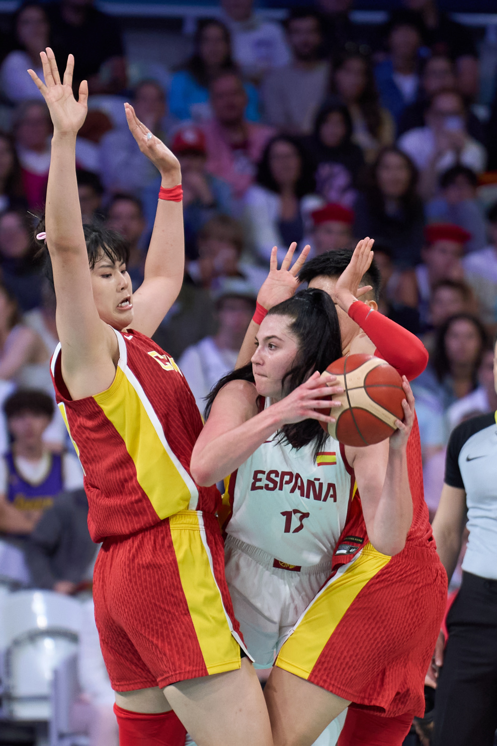 巴黎奥运会 | 篮球——女子小组赛:中国队不敌西班牙队