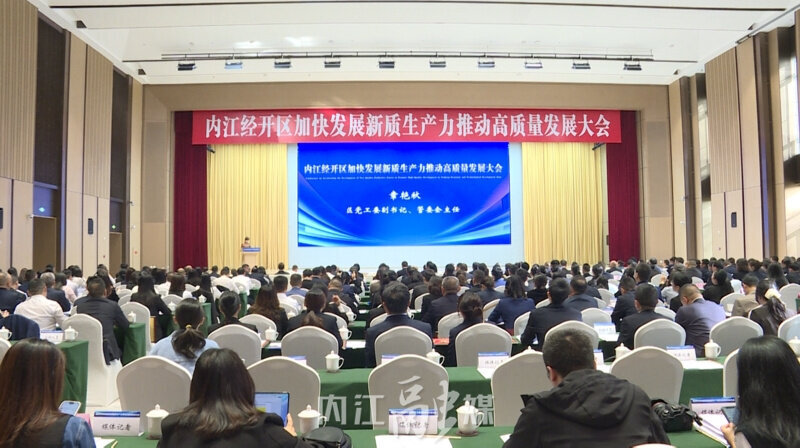 内江经开区:加快构建"4 1"现代化产业体系 以新质生产力推动高质量