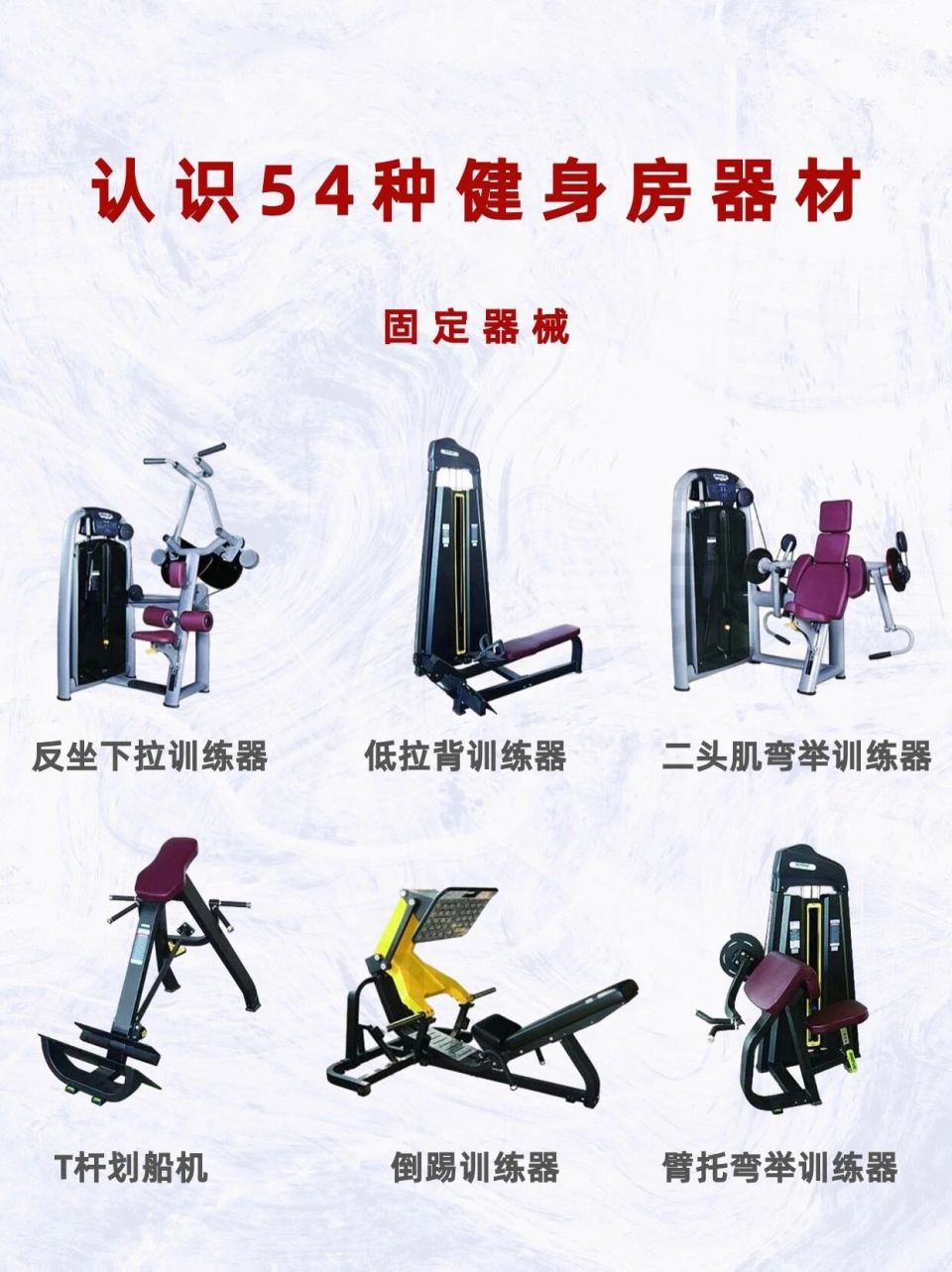 认识健身房常见54种器械_腾讯新闻