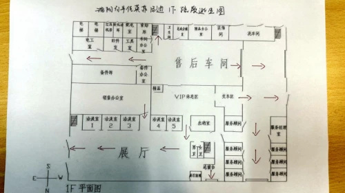小举措守护大安全铁西数万商户手绘逃生路线图