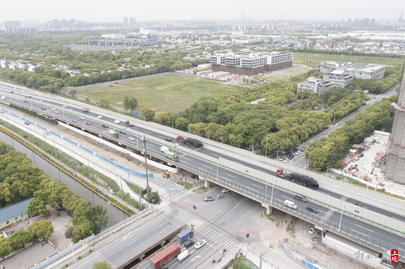 早高峰通行时间2分钟:林海公路改建工程高架主线通车_腾讯新闻