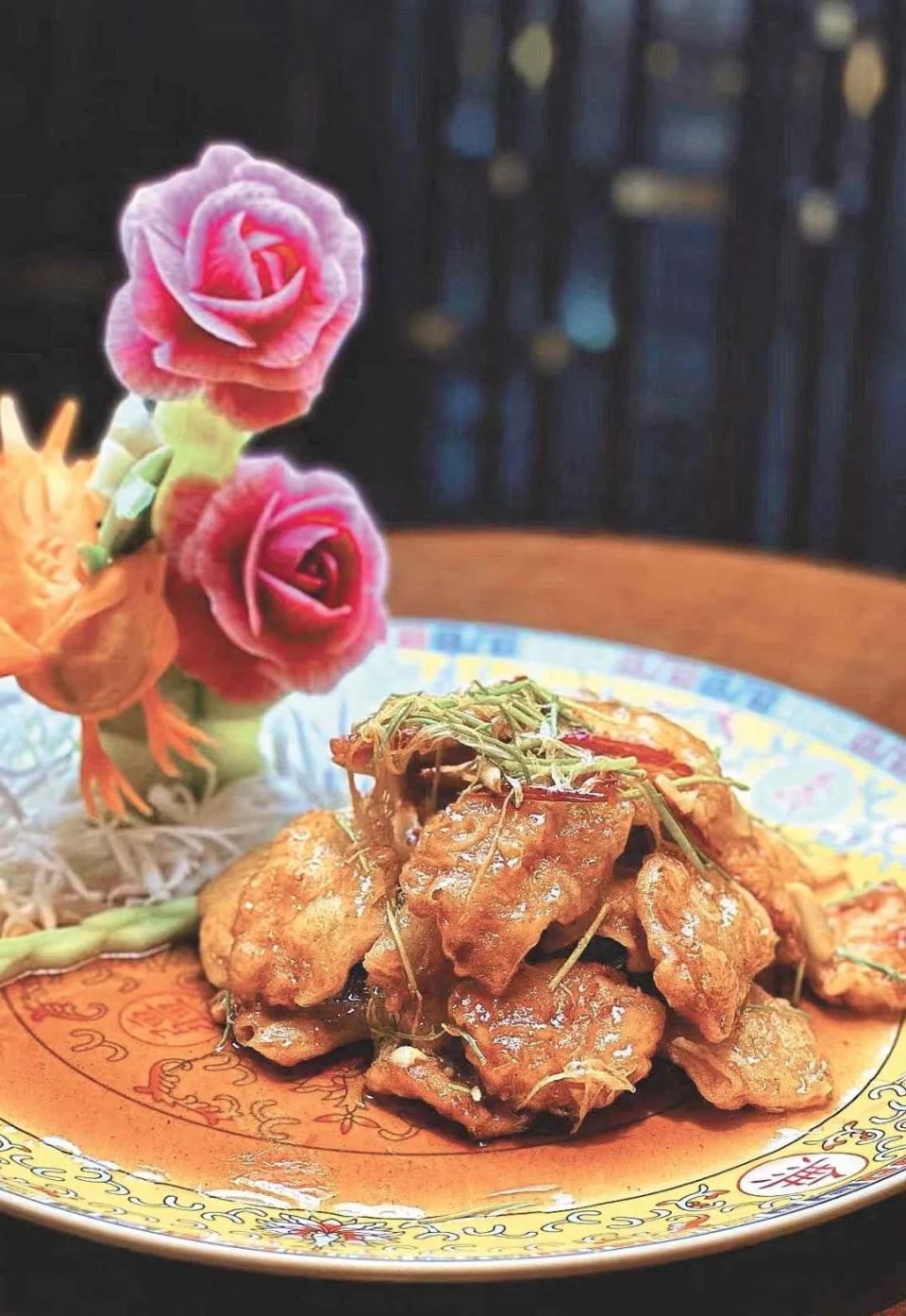 锅包肉是辽菜中市肆菜的代表性菜肴2014年,"辽菜传统烹饪技艺"入选