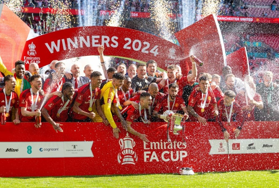 英格兰足总杯:曼联夺冠