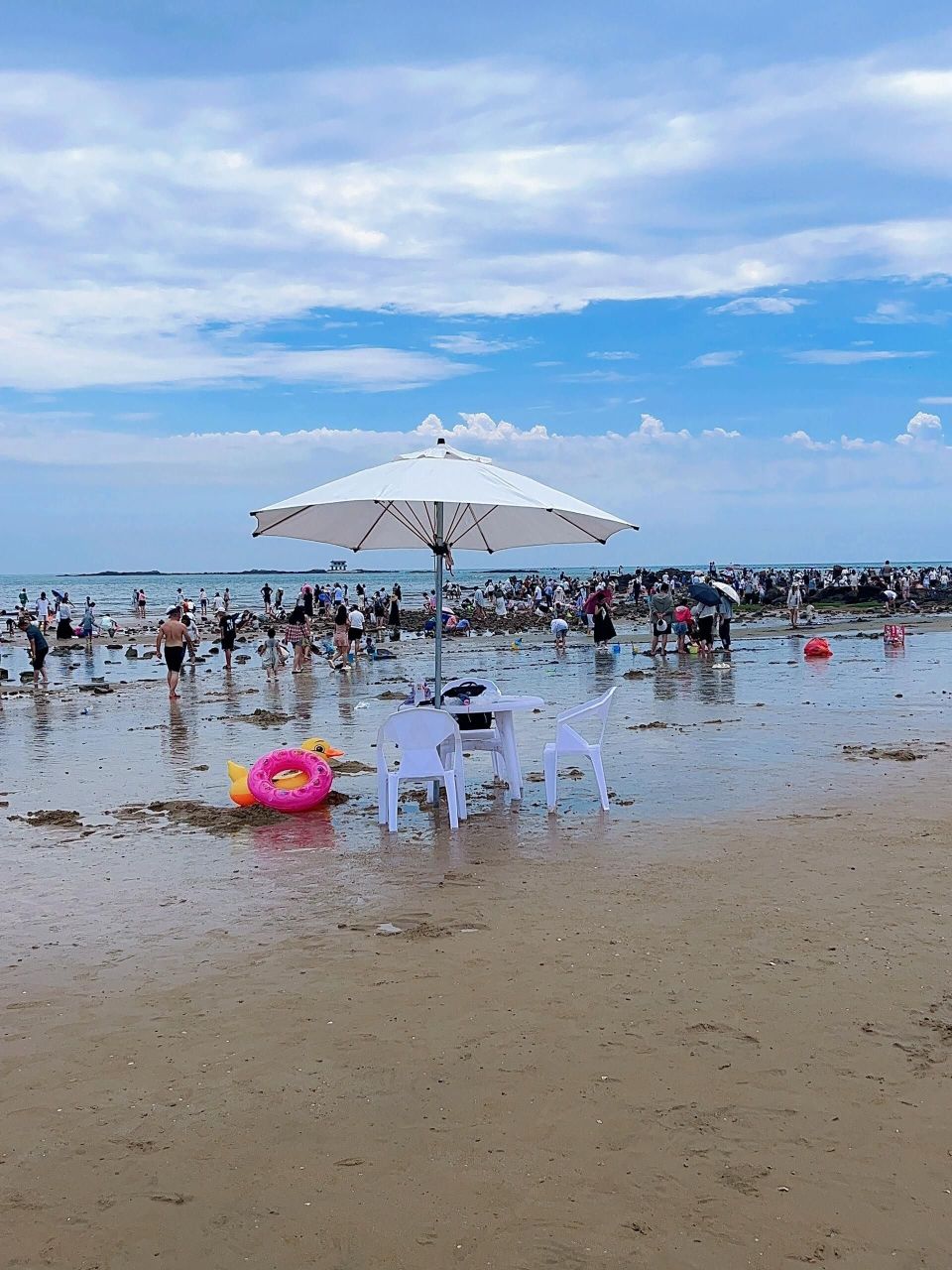 日照岚山多岛海赶海图片