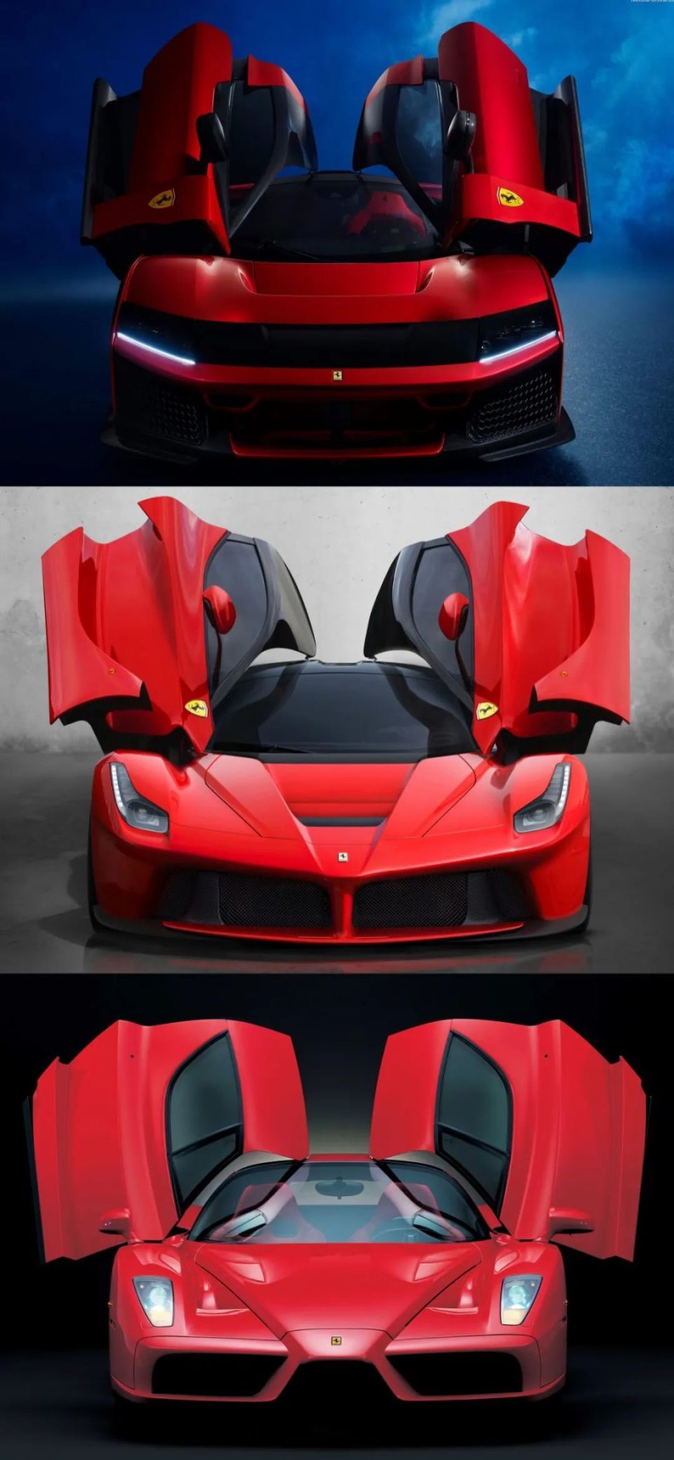 全新法拉利马王f80发布,舍弃v12,史上最强混动v6才是未来?