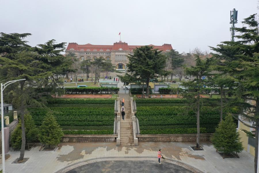 青岛路全线正式放开直通大海