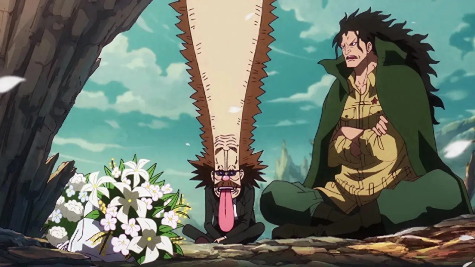 海贼王1096集罗宾被释迦弄哭山治瞬间爆炸贝加庞克登场