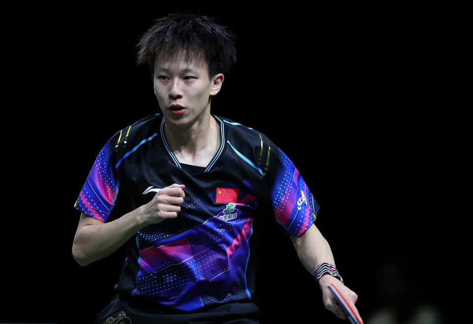 体育乒乓球世乒赛林高远晋级男单32强