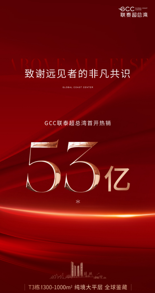 GCC联泰超总湾开盘成绩：53亿，去化超7成_腾讯新闻