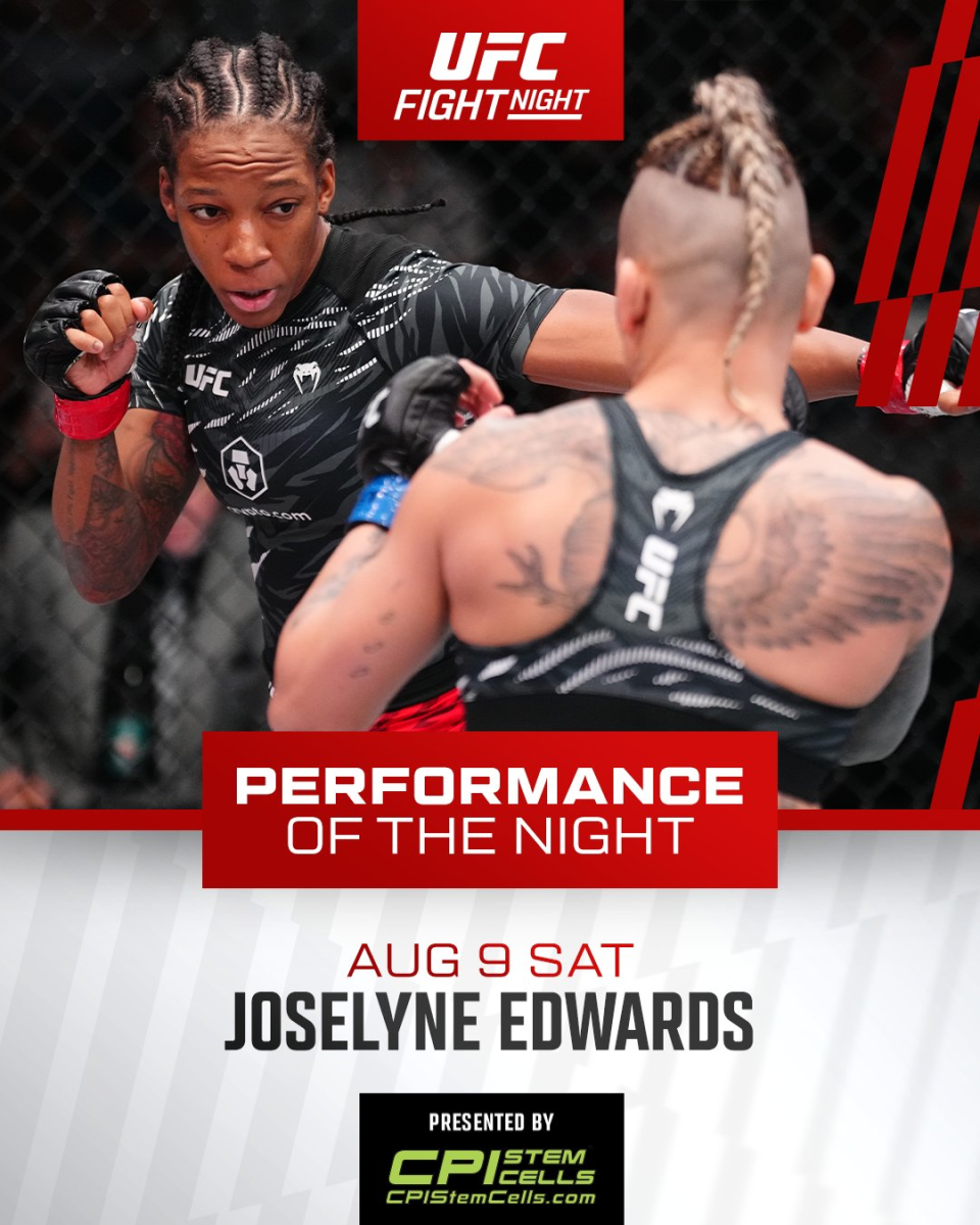 UFC on ESPN 72 赛后花红：四位选手各获 5 万美元