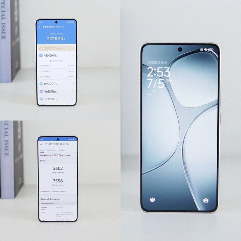 Redmi K70至尊版性能跑分提前曝光调校激进，堆料很足-腾讯新闻