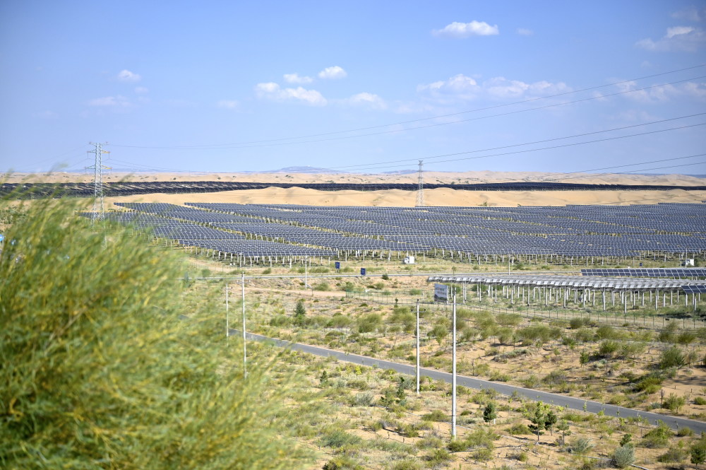 (环境)库布其沙漠治理显成效_腾讯新闻