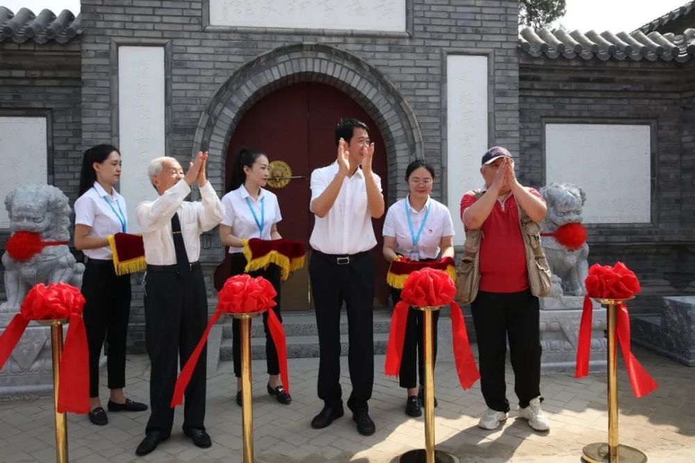 霸州首个建成开放的村史馆开馆