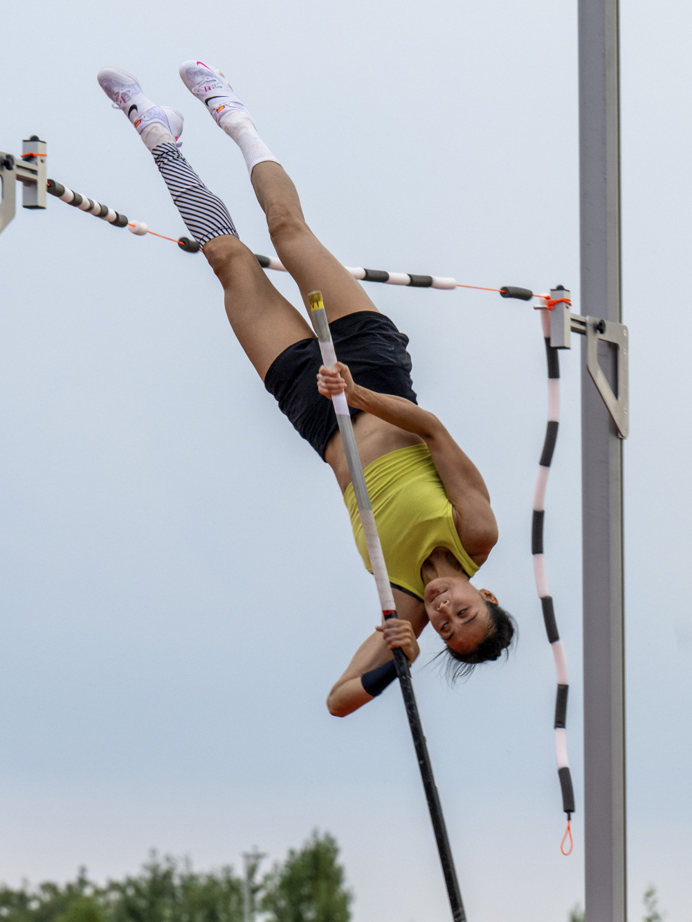 田径世锦赛中国队进行赛前训练