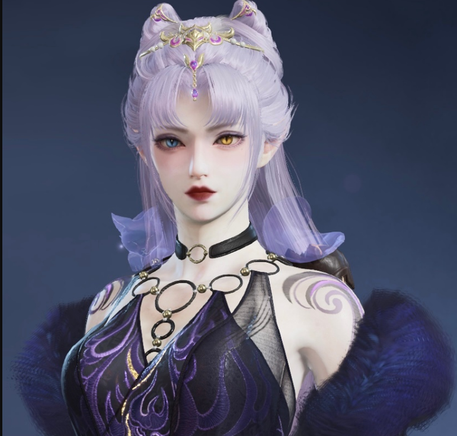 她的性格亦正亦邪,鬼马精灵,表面上美丽无辜的面孔,背后可是八百个