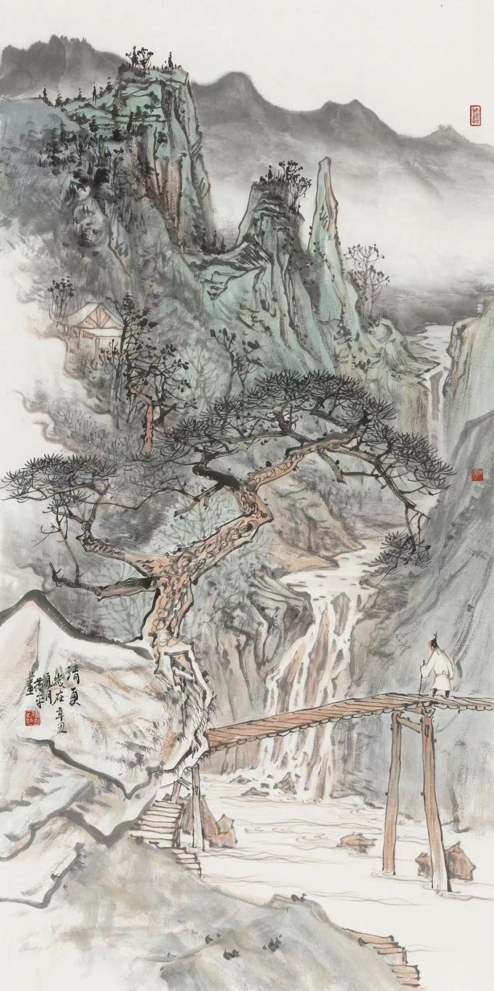 庆祝新中国成立75周年推荐艺术大家——画家蒋平