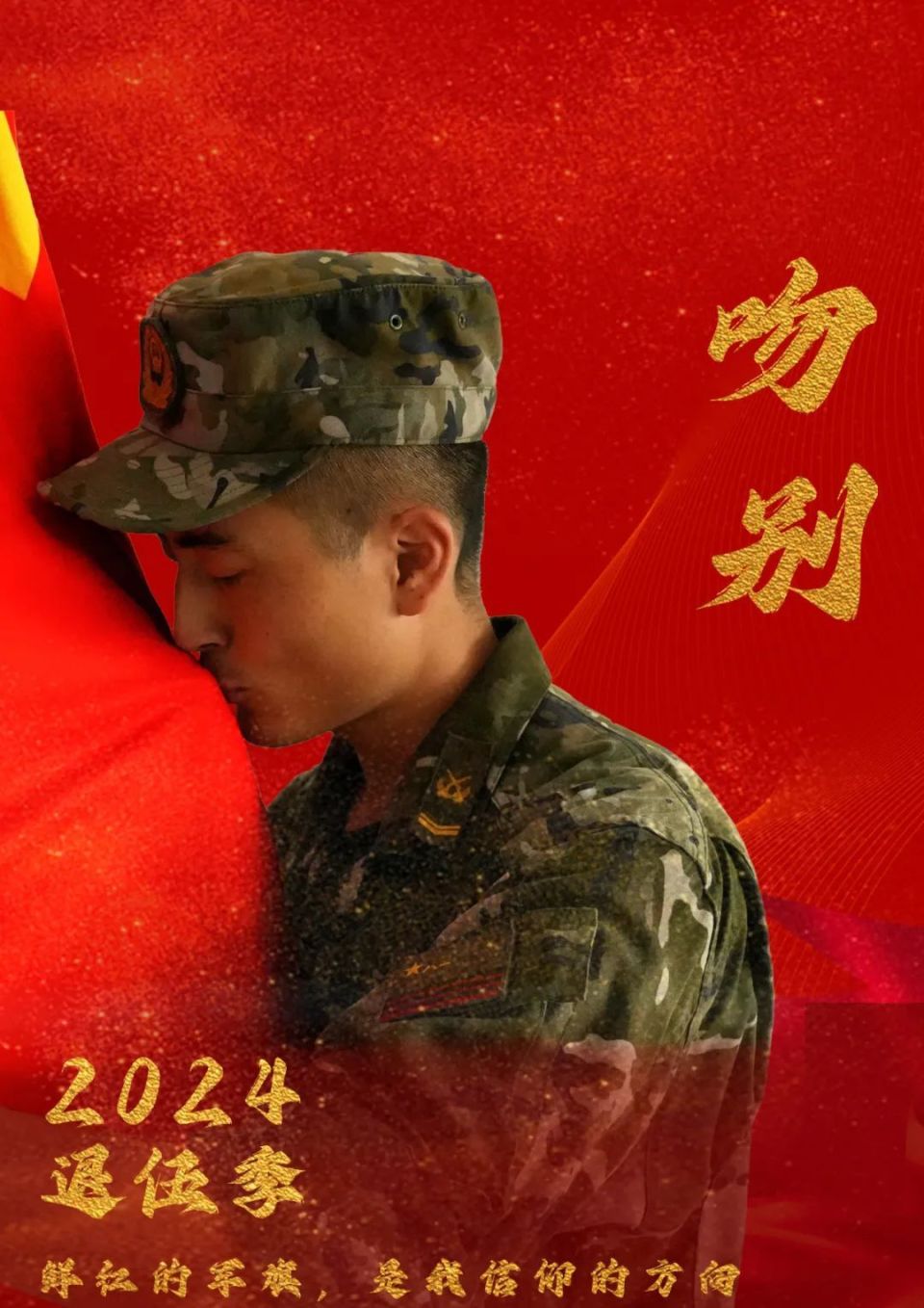 退伍季|一组海报,致敬老兵