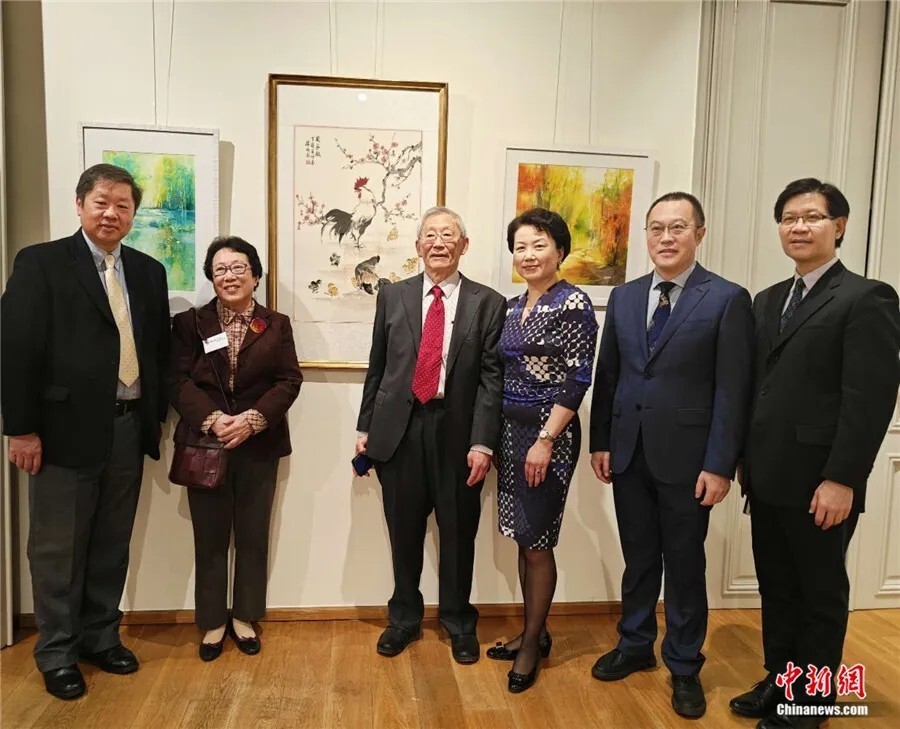 东西问丨旅比台湾画家阮丽明:几多传奇 "融绘"东西