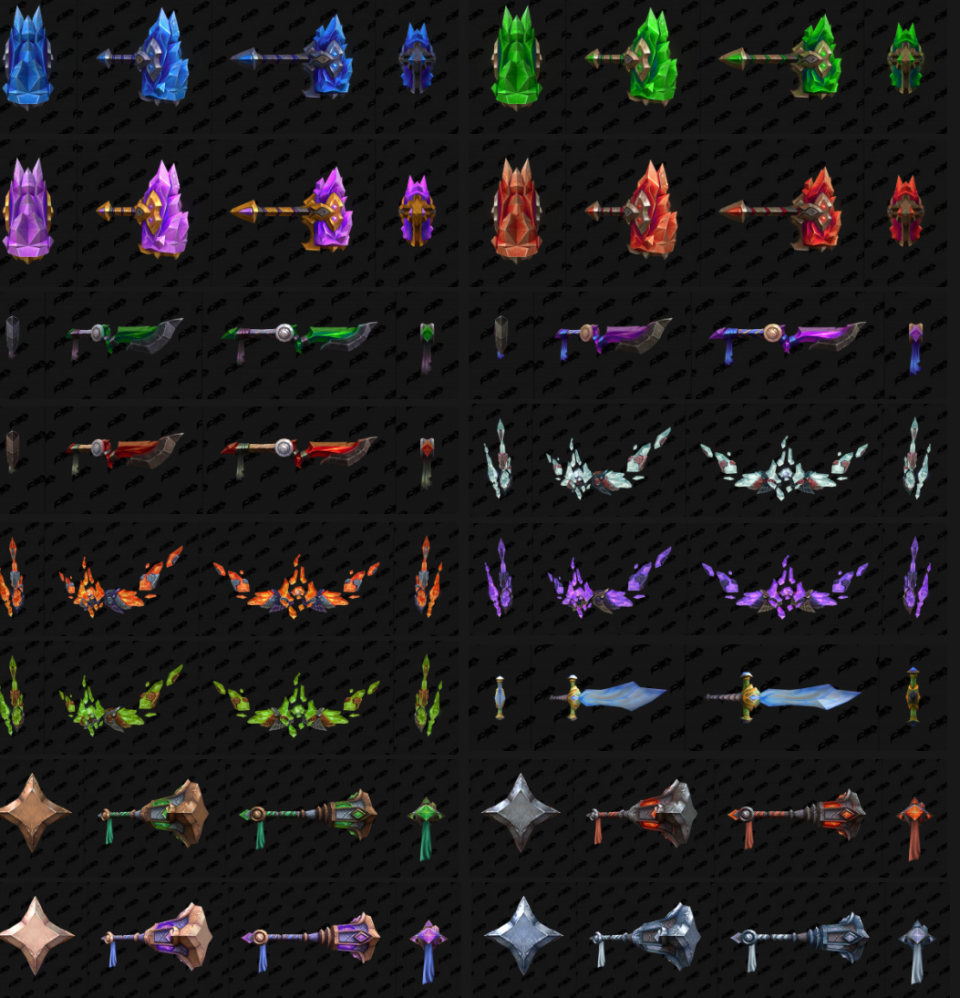 被雪藏多年超帅武器外观终于有望登场!