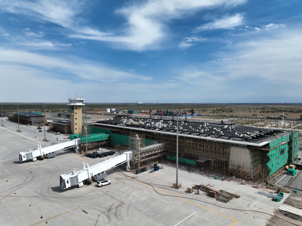 新疆奇台江布拉克机场建设稳步推进